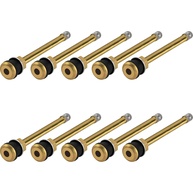 MuHize TR573: 10 Hastes de Válvula de Pneu para Caminhão em Latão Durável (11cm) - imagem 1