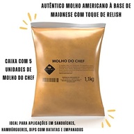 COMBO DE CAIXA DE MOLHO DO CHEF JUNIOR 1,1KG COM 5 UNIDADES - imagem 4