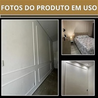 Kit 12 Metros Rodameio Boiserie 3cm em Poliestireno Virgem - Moldura Moderna para Decoração de Interiores - imagem 5