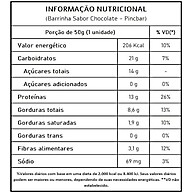 Pincbar Chocolate Zero Açúcar: 12 Barras de Proteína 50g - imagem 4
