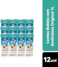 Pack de Alimento com Amendoa Almond Breeze Original 1L - 12 Unidades - imagem 1