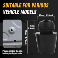 Amortecedores de Porta de Carro: Proteção Silenciosa e Durável (12 Peças) - imagem 4