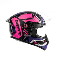 Capacete Moto Bieffe B-12 Phanton Preto Fosco e Rosa: Segurança e Estilo para Sua Pilotagem - imagem 4