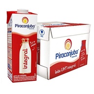 Leite Integral Piracanjuba Pack com 12 unidades de 1L - imagem 1