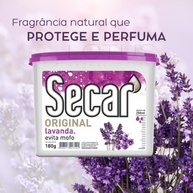 Anti Mofo Secar 12 Unidades 180g - Desumidificador Lavanda para Armários e Gavetas - imagem 5