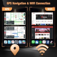 Central Multimídia Naifay Android 12 para Toyota Camry 2002-2006: Tela 9" IPS, Carplay, Android Auto e GPS - imagem 5