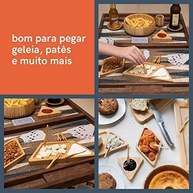 Conjunto de 12 Mini Talheres de Bambu Ecológicos – Leve e Sustentável para Piqueniques e Viagens - imagem 4
