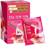 Packet Tasty Whey Strawberry Cream CX 12 - imagem 3