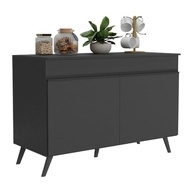 Balcão de Cozinha com Pia 120 cm Veneza - 2 Portas Modernas com Estilo Retrô - imagem 2