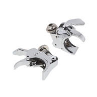 Grampos Para-brisa Moto 41mm Cromado - Harley Dyna Sportster XL 883 1200 - imagem 1