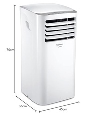 Ar Condicionado Portátil Springer Midea 12.000 BTUs com Filtro Antibacteriano – Ideal para Ambientes Confortáveis - imagem 3
