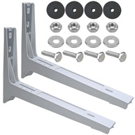 Suporte para Ar Condicionado 7.000 a 12.000 BTUs com Fibra Reforçada – Anti-Corrosão e Kit de Fixação Incluso - imagem 1