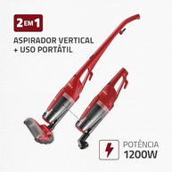 Mondial AP-25 Aspirador Vertical 1200W com Filtro HEPA e Escova Brush Carpet - Potente e Versátil - imagem 4