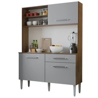 Armário de Cozinha Compacta 120cm Life Madesa - Moderno e Funcional - imagem 4
