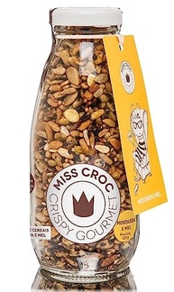 Kit 2X: Granola Crispy Mostarda e Mel Garrafa Miss Croc 120g - imagem 1