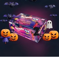 Paçoquinha Paçoquita Santa Helena Halloween Fini Tubes Azedinhos 120g - imagem 4