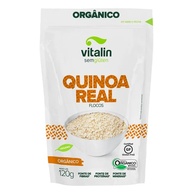 Vitalin Quinoa Real Flocos Orgânica Sem Glúten 120G - imagem 4