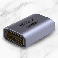 Emenda Extensor HDMI 2.1 Fêmea x Fêmea 8K 4K 120Hz 48Gbps - Alumínio Premium - imagem 1