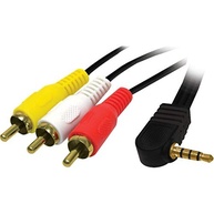 Cabo RCA P3 Estéreo 90 Graus Pix 1.20M - Conexão de Áudio Impecável com Ouro - imagem 5