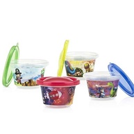 Kit Nuby 4 Potes Decorados 120ml - Seguro, Prático e Livre de BPA para Bebês - imagem 2