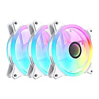 Aigo AF12: Kit 5 Ventoinhas ARGB 120mm - imagem 2