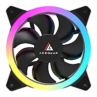 Acegeek Galaxy: Kit 5 Ventoinhas ARGB 120mm - imagem 2