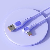 Cabo USB-C 120W CAFELE: Carregamento Turbo e Sem Dobras! - imagem 2