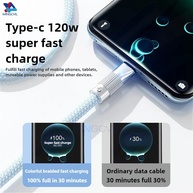 Cabo USB-C 120W MINGCVIL: Carregamento Super Rápido! - imagem 2