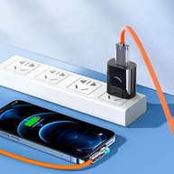 Cabo USB-C 120W: Carregamento Turbo e Design Inovador - imagem 2