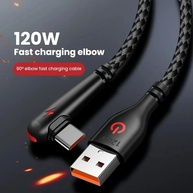 Cabo USB-C 120W com L: Carregamento Turbo! - imagem 2