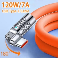 Cabo USB-C 120W: Carregamento Turbo e Transferência! - imagem 2