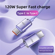 Cabo USB-C 120W 7A: Carga e Dados na Velocidade da Luz! - imagem 2