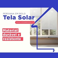 Atlas Persiana Rolo Tela Solar 3% - 120x160cm Off White | Controle de Luminosidade e Proteção UV - imagem 5