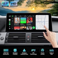 Central Multimídia BMW X5 X6 E70 E71 (2007-2010) CCC: CarPlay Sem Fio, Android Auto e Tela IPS 12.3" - imagem 4