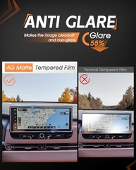 Protetor de Tela Fosco CDEFG para Mitsubishi Outlander 2025/2026 - Antirreflexo e 12.3" HD - imagem 3