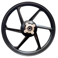 Roda Liga Leve Traseira Fan 125 KS 2009 Preto - Freio a Tambor Completa SmartFox - imagem 5