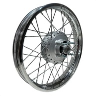 Roda Traseira Fan 125 (2009-2018) Aro Cromado Raio 4mm - Pronta para Instalar! - imagem 4