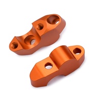 Eleve Sua Pilotagem: Braçadeira de Guidão CNC para KTM Duke 390, 250, 200, 125 (Laranja) - imagem 1