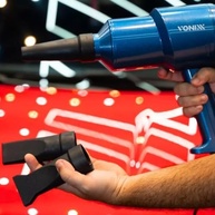 Soprador Térmico Fast 1250W 220V: Secagem Rápida e Segura para Detalhes do seu Veículo - imagem 3