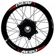 Jogo de Rodas Viper Aero Alumínio Bros 125/150/160 - Aro 18/21 com Raios 4mm e Freio a Disco Dianteiro ESD - imagem 3