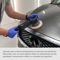 Kit para Polimento Automotivo Premium com Boina de Microfibra 125mm - Compatível com Politrizes, Esmerilhadeiras e Furadeiras - imagem 5