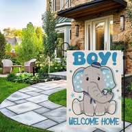 Bandeira de Jardim Welcome Home Dupla Face 12,5x18" - Decore Sua Entrada com Estilo - imagem 1