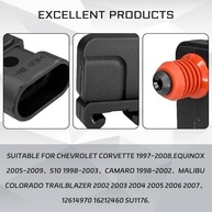 Sensor de Pressão de Ar MAP SU1176 12614970 - Chevrolet Corvette, Camaro, Equinox e mais! - imagem 4