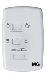 Controle Remoto para Ventilador de Teto 127V Branco Margirius – Conforto e Praticidade no Alcance da Sua Mão - imagem 1