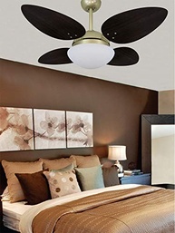 Ventilador de Teto 4 Pás VR42 Pétalo Tabaco 127V - Design Elegante e Silencioso - imagem 5