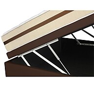 Cama Box Baú Viúva + Colchão Anjos Classic 128cm - imagem 2