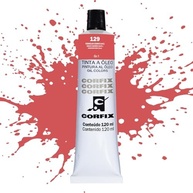 Tinta Óleo 120ml G1 129 Vermelho Cadmio Corfix - imagem 3