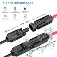 Cabo Extensor Solar XT60 Pixelman 12AWG (3m) - Conexão Segura e Eficiente para Ecoflow - imagem 4