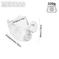 Kit com 2 Esculturas de Cisne em Vidro - 12cm - Decoração Elegante e Sofisticada - imagem 4