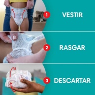Pampers Pants M: Conforto Total e Proteção 12h - imagem 2